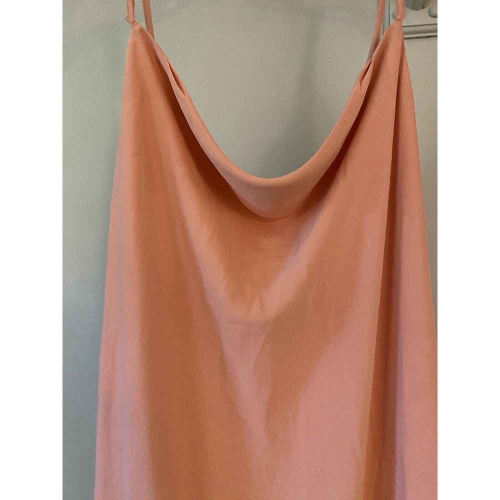 Abercrombie & Fitch Peach Slip Maxi Dress - Picture 2 of 4